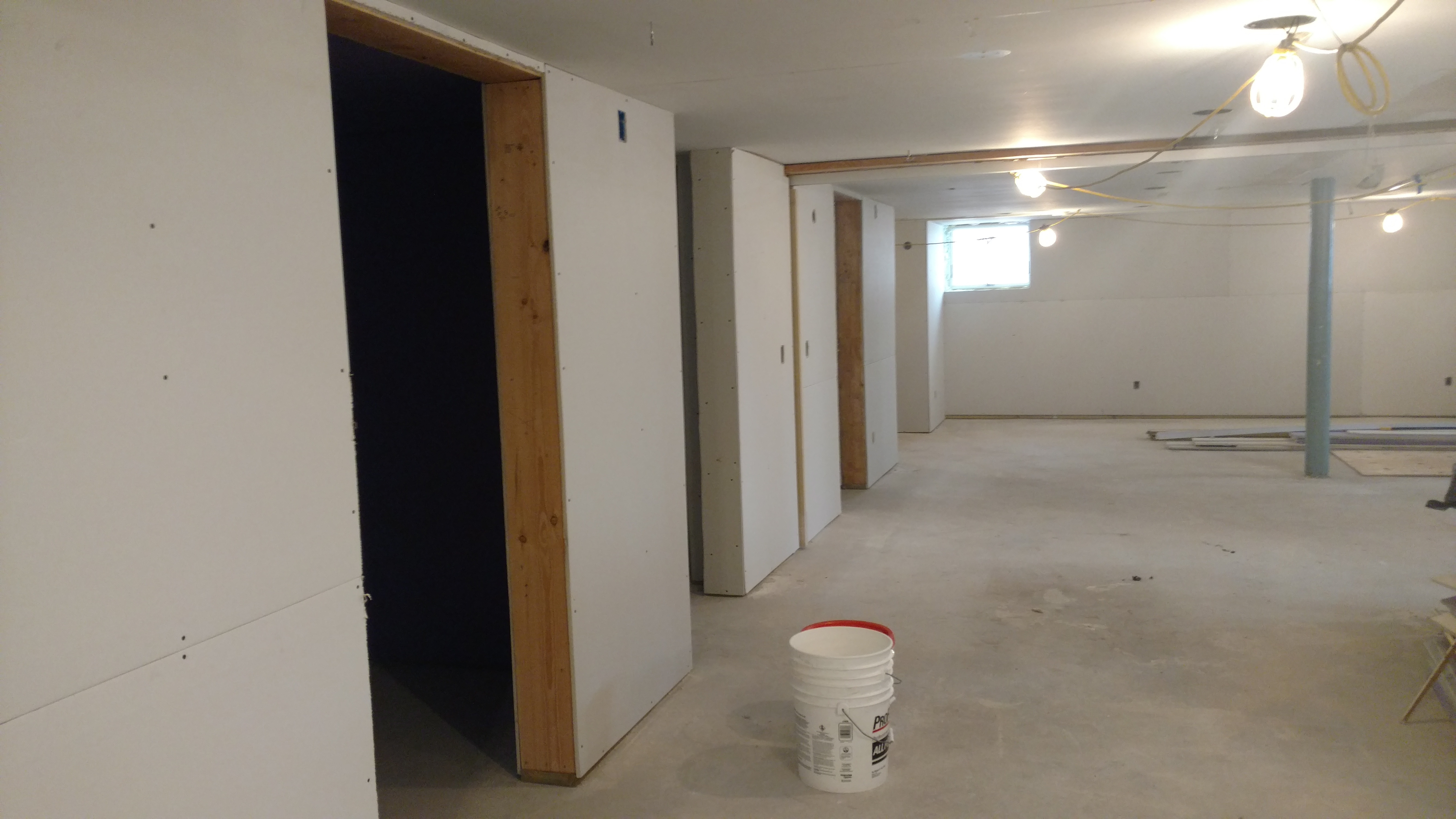 February 9_2019_Dry_wall_showing_2_bathroom_doorways_and_entry